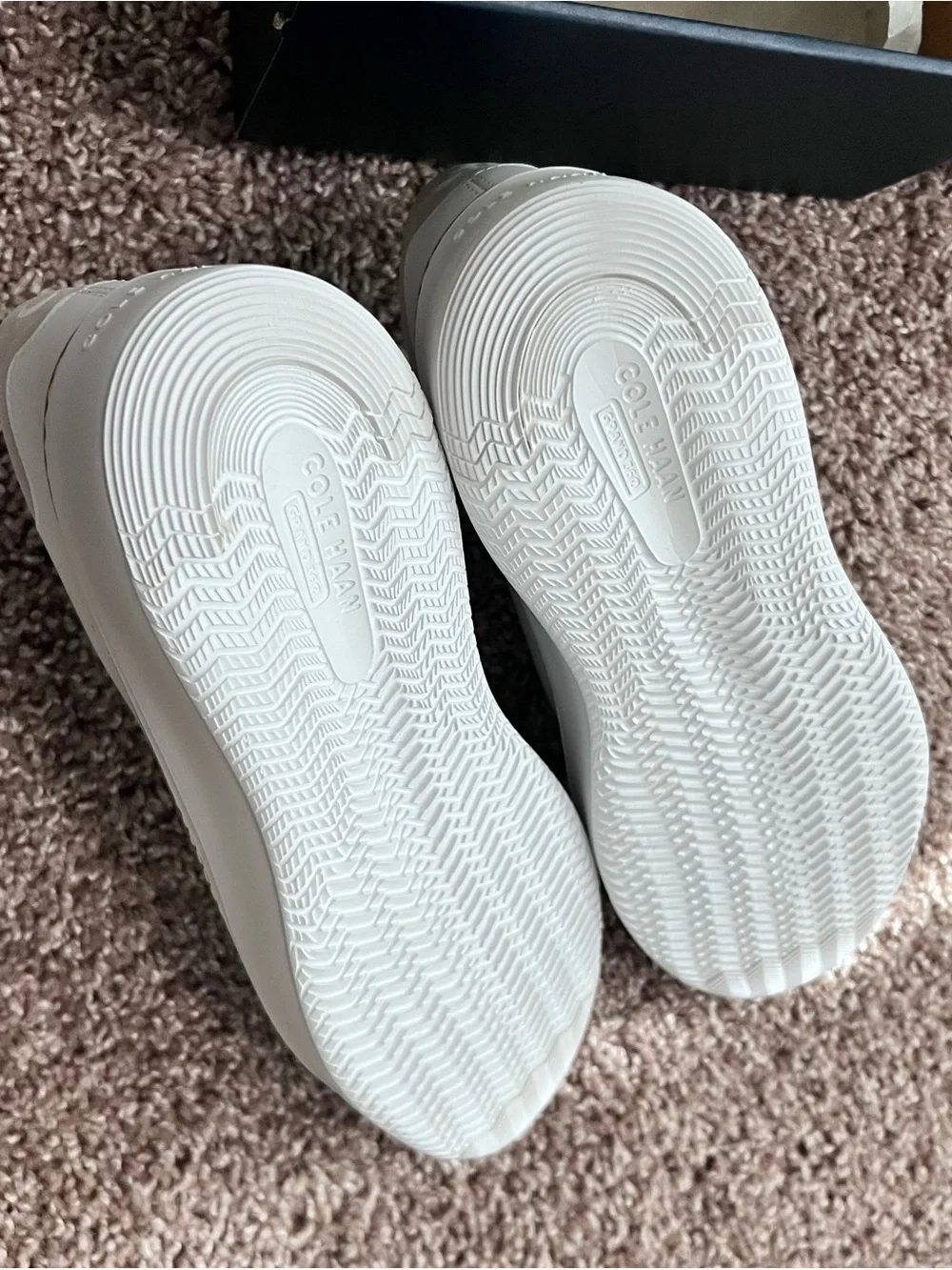 Cole Haan White Leather Sneakers
